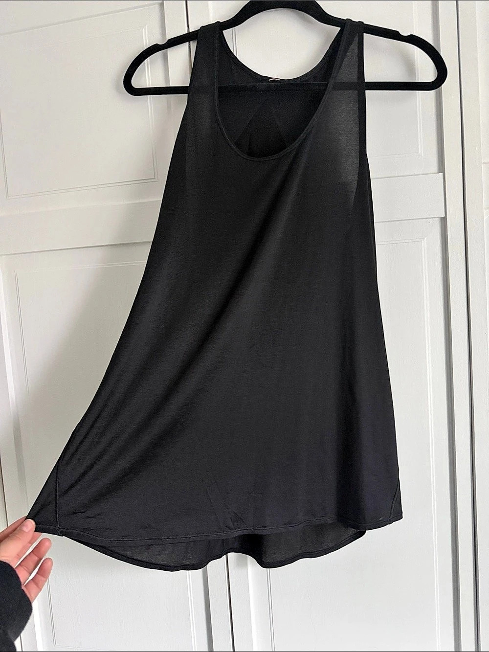 lululemon Cross-Back Women’s Tank Top Black in Size Large